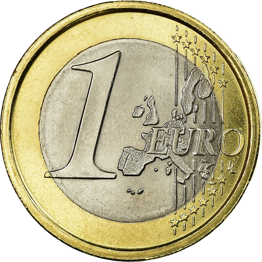 Italië, Euro, 2002, ZF, Bi-Metallic, KM:216