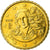 Italia, 10 Euro Cent, 2002, EBC, Latón, KM:213