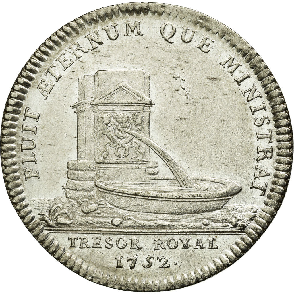 France, Token, Royal, 1752, VF(30-35), Silver, Feuardent:2084