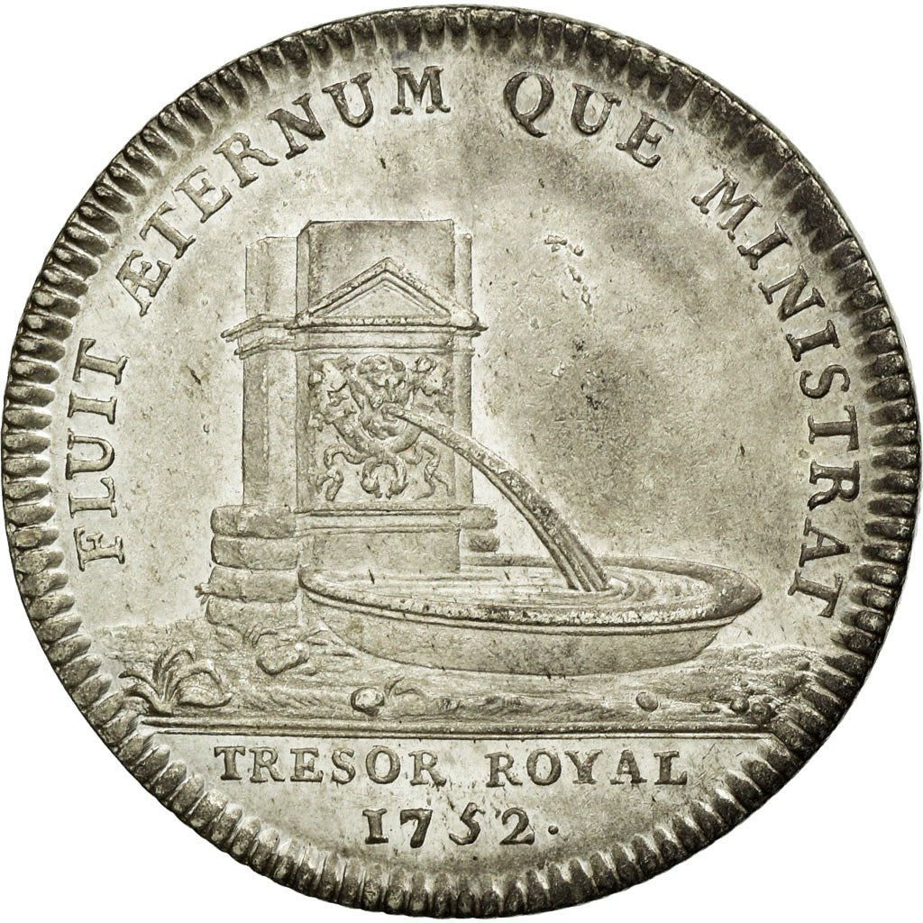 France, Jeton, Royal, 1752, SUP+, Argent, Feuardent:2084