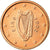 REPUBBLICA D’IRLANDA, 2 Euro Cent, 2002, SPL-, Acciaio placcato rame, KM:33