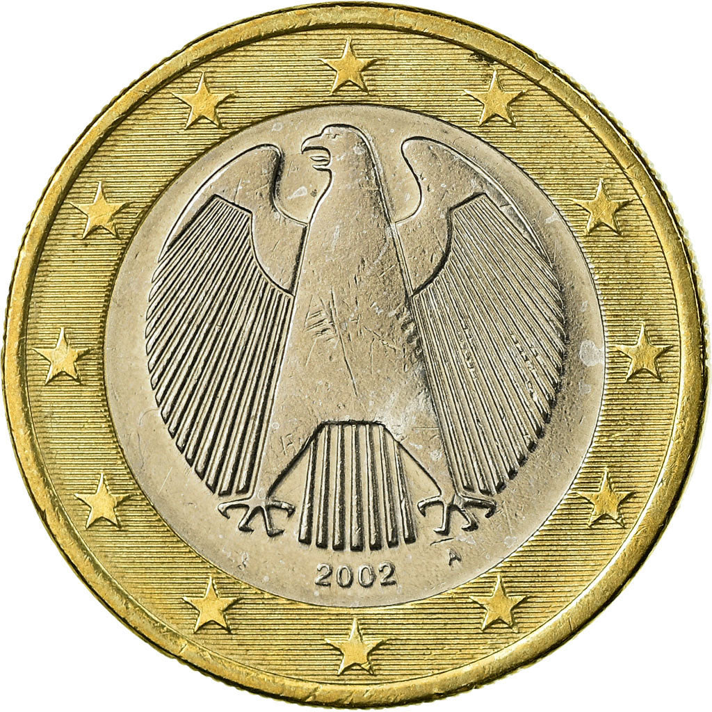 Bundesrepublik Deutschland, Euro, 2002, SS, Bi-Metallic, KM:213