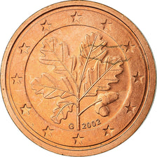 République fédérale allemande, 2 Euro Cent, 2002, SUP, Copper Plated Steel