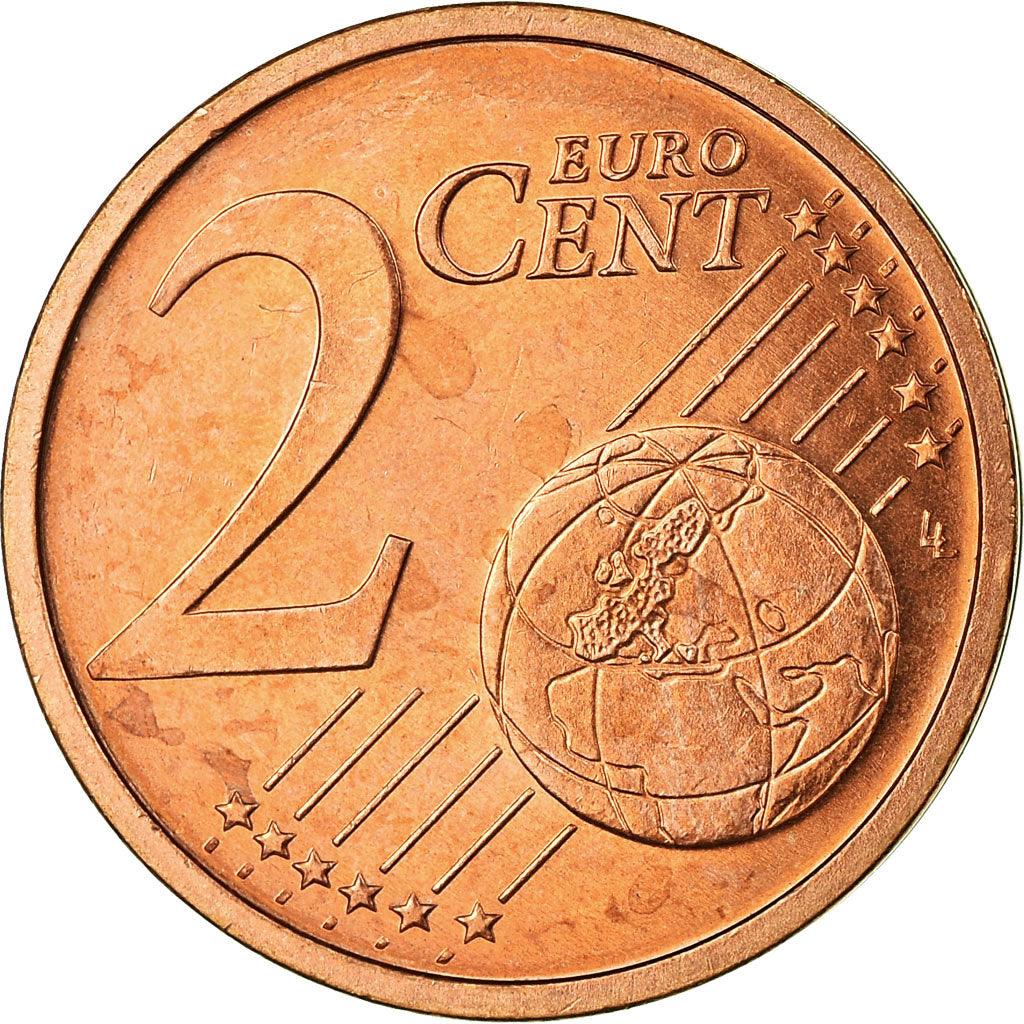 République fédérale allemande, 2 Euro Cent, 2002, SUP, Copper Plated Steel