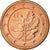 Niemcy - RFN, Euro Cent, 2002, Karlsruhe, EF(40-45), Miedź platerowana stalą