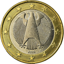 GERMANY - FEDERAL REPUBLIC, Euro, 2002, EF(40-45), Bi-Metallic, KM:213