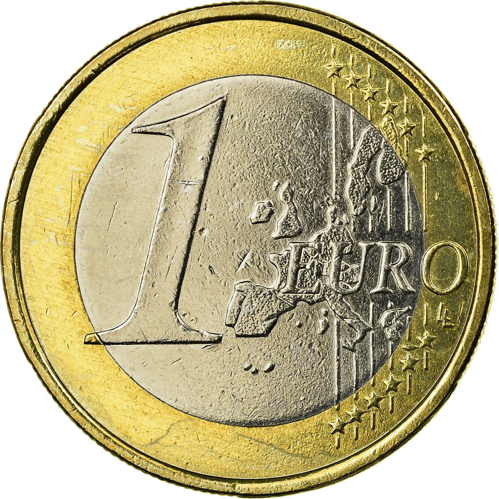 GERMANY - FEDERAL REPUBLIC, Euro, 2002, EF(40-45), Bi-Metallic, KM:213