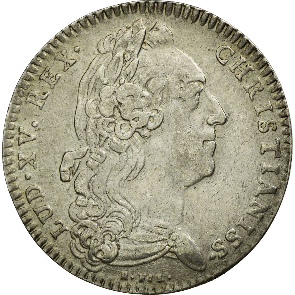 France, Token, Royal, 1715, EF(40-45), Silver, Feuardent:5414