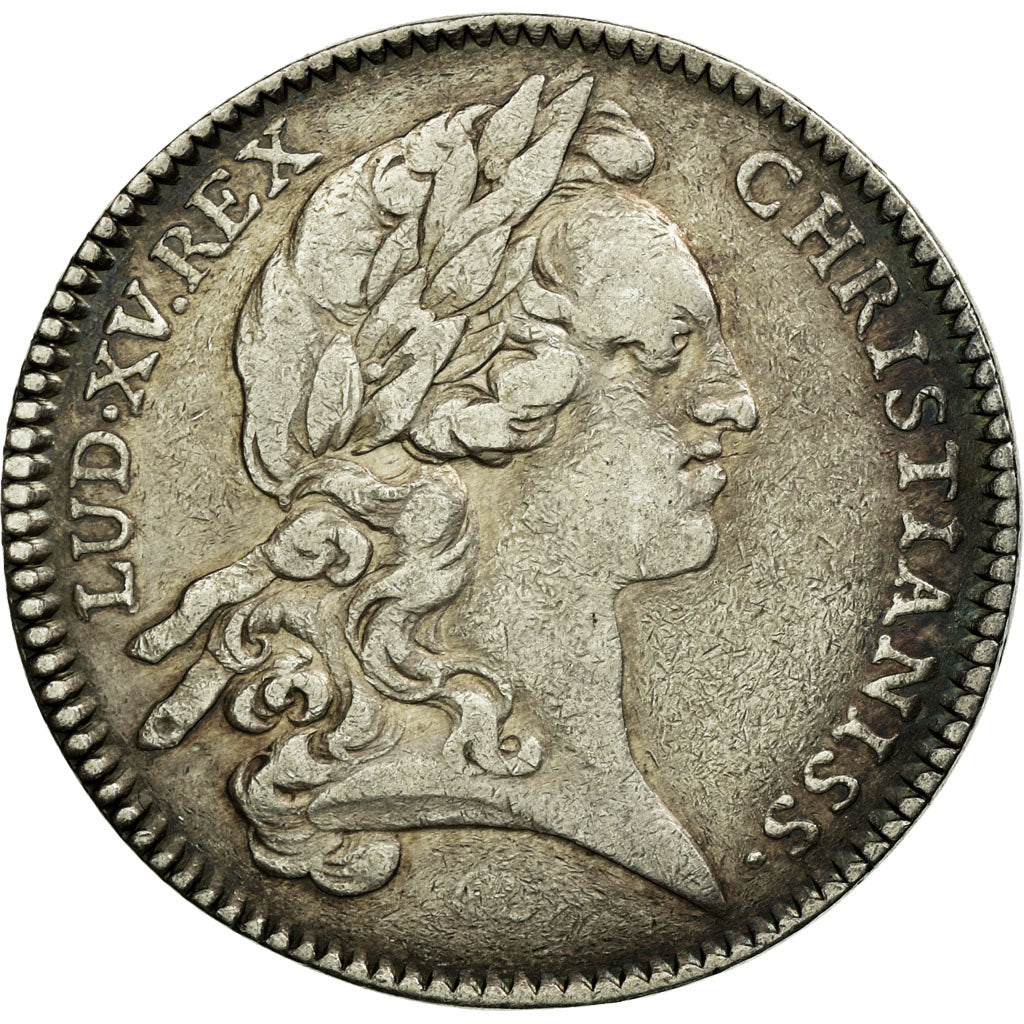 France, Token, Royal, 1756, EF(40-45), Silver, Feuardent:10976