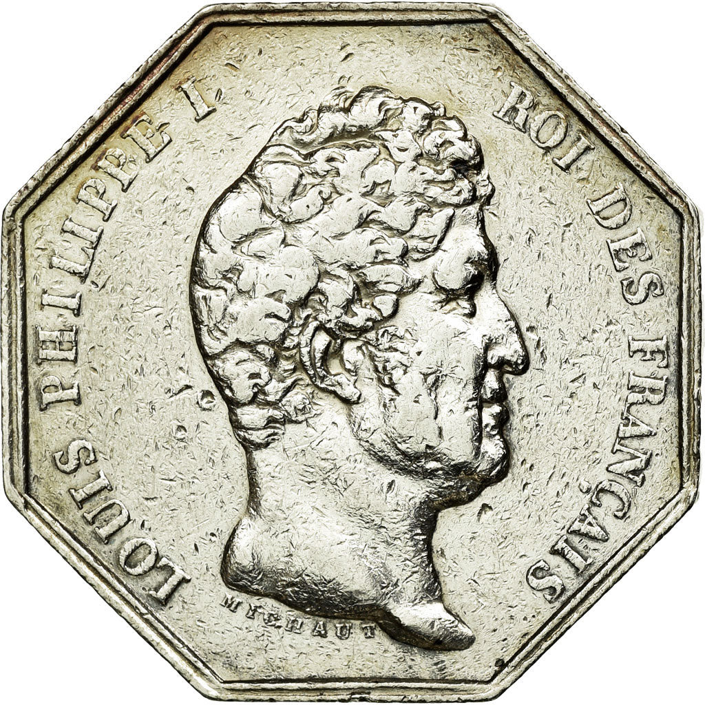 France, Token, Notary, EF(40-45), Silver, Lerouge:319