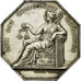 France, Token, Notary, AU(50-53), Silver, Lerouge:117
