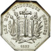 France, Token, Notary, 1837, MS(60-62), Silver, Lerouge:435a
