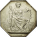France, Token, Notary, AU(50-53), Silver, Lerouge:354