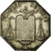 France, Token, Notary, 1877, EF(40-45), Silver, Lerouge:338