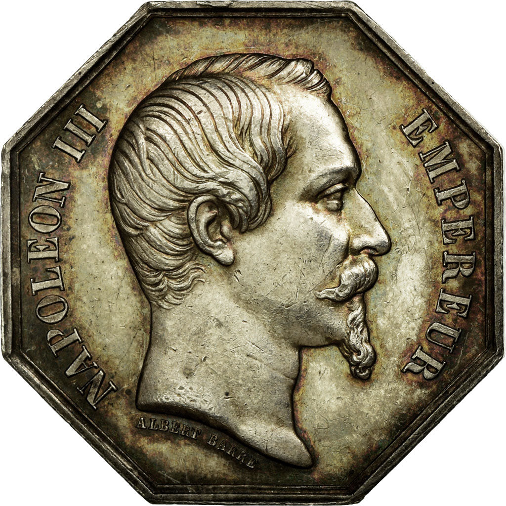France, Token, Notary, AU(50-53), Silver, Lerouge:337