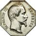 France, Token, Notary, MS(60-62), Silver, Lerouge:337