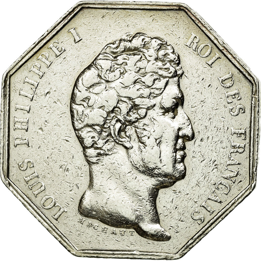 France, Token, Notary, AU(50-53), Silver, Lerouge:319