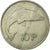 Moneta, REPUBLIKA IRLANDII, 10 Pence, 1974, EF(40-45), Miedź-Nikiel, KM:23