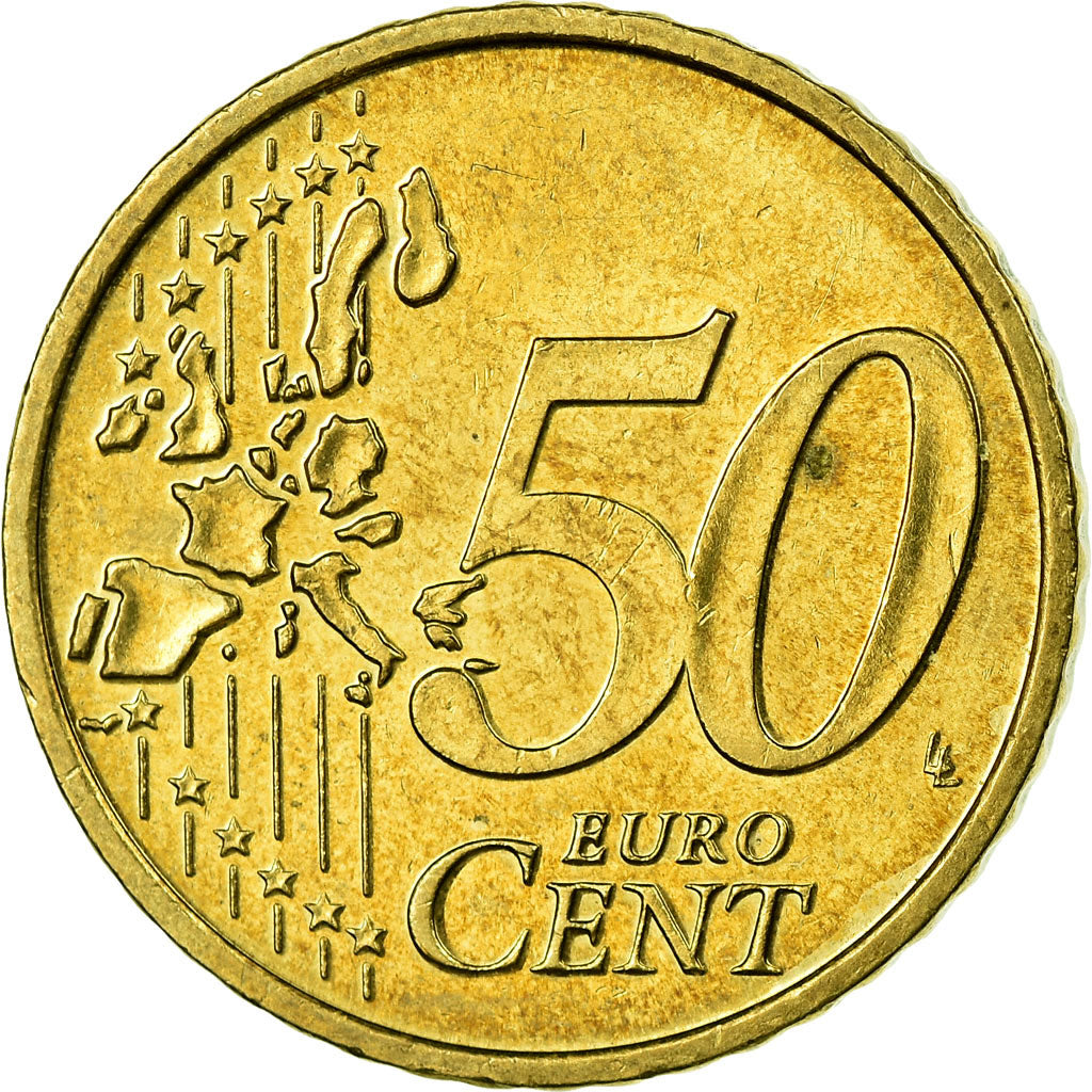 Autriche, 50 Euro Cent, 2002, TTB, Laiton, KM:3087