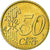 Austria, 50 Euro Cent, 2002, EF(40-45), Brass, KM:3087