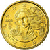 Italy, 10 Euro Cent, 2005, Rome, Nordic gold, AU(55-58), KM:213