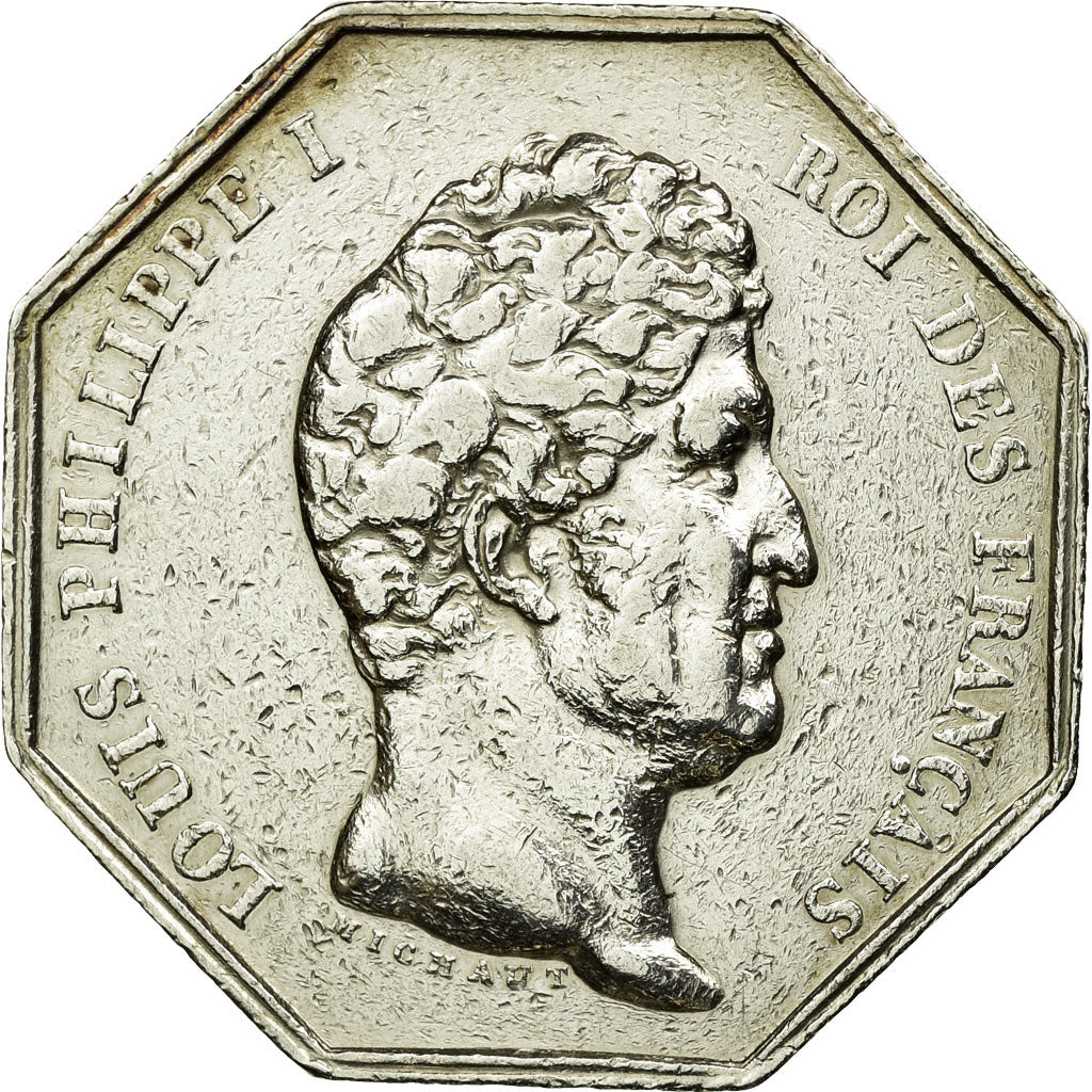 France, Token, Notary, VF(30-35), Silver, Lerouge:319
