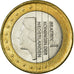 Países Bajos, Euro, 2000, MBC, Bimetálico, KM:240