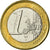 Nederland, Euro, 2000, ZF, Bi-Metallic, KM:240