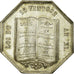 France, Token, Notaires de l'Arrondissement de Loches, n.d., Silver, MS(60-62)