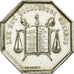 France, Token, Notary, MS(60-62), Silver, Lerouge:174