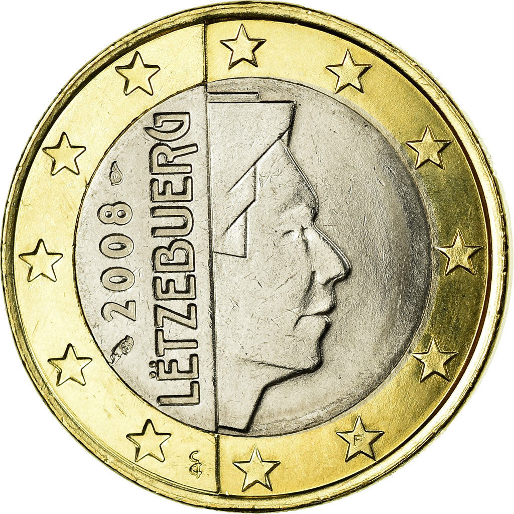 Lussemburgo, Euro, 2008, SPL-, Bi-metallico, KM:92