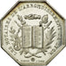 France, Token, Notary, 1839, MS(63), Silver, Lerouge:173