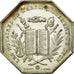 France, Token, Notary, 1839, MS(60-62), Silver, Lerouge:173