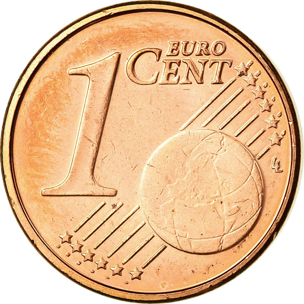 Bélgica, Euro Cent, 2004, AU(55-58), Aço Cromado a Cobre, KM:224