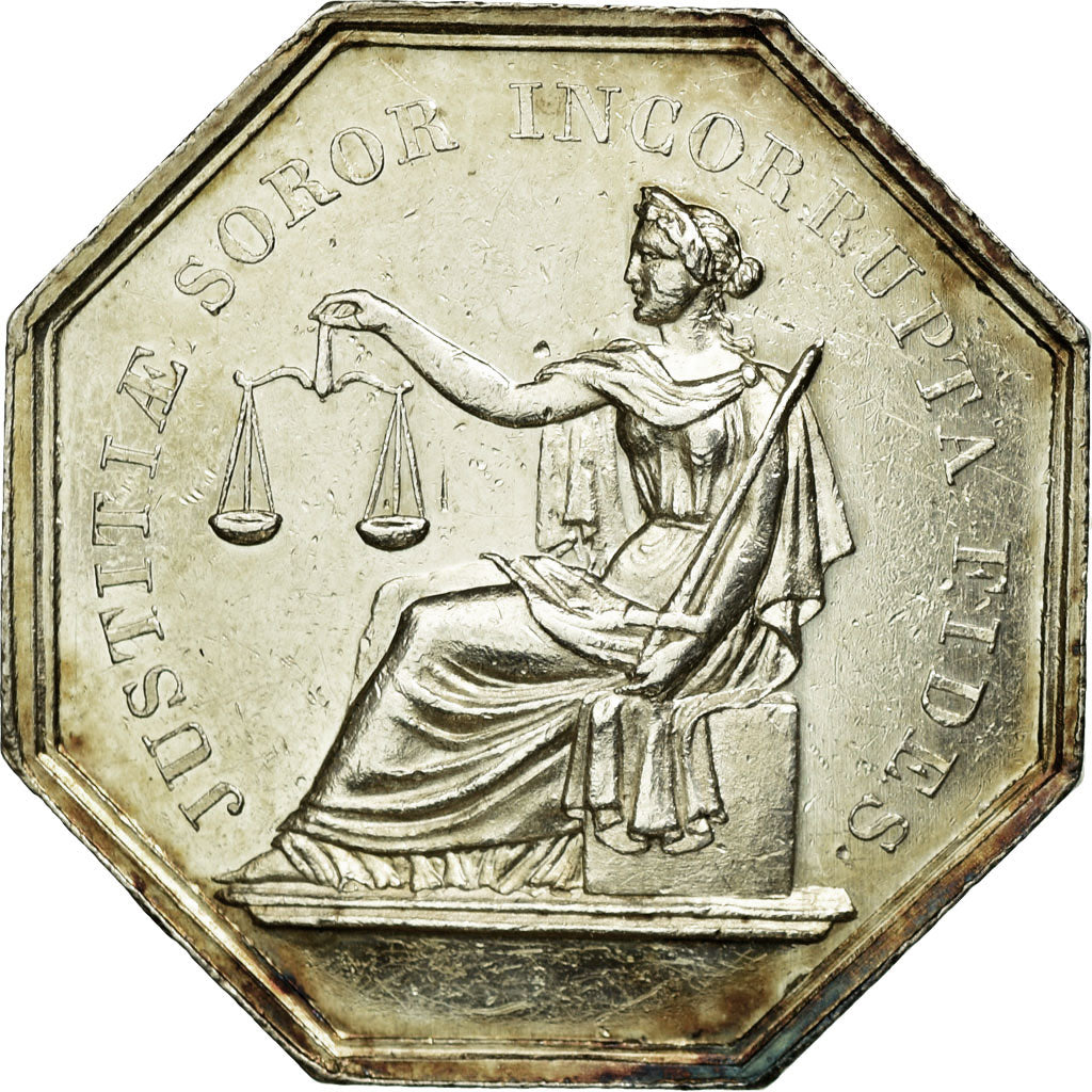France, Token, Notary, EF(40-45), Silver, Lerouge:52