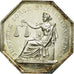 France, Token, Notary, EF(40-45), Silver, Lerouge:52