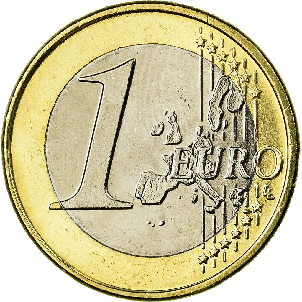 Grécia, Euro, 2003, MS(63), Bimetálico, KM:187