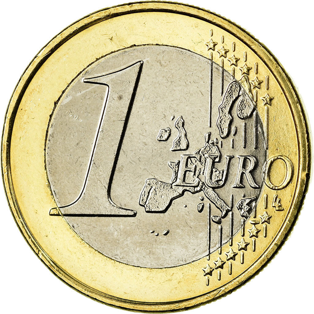 Grécia, Euro, 2004, AU(55-58), Bimetálico, KM:187