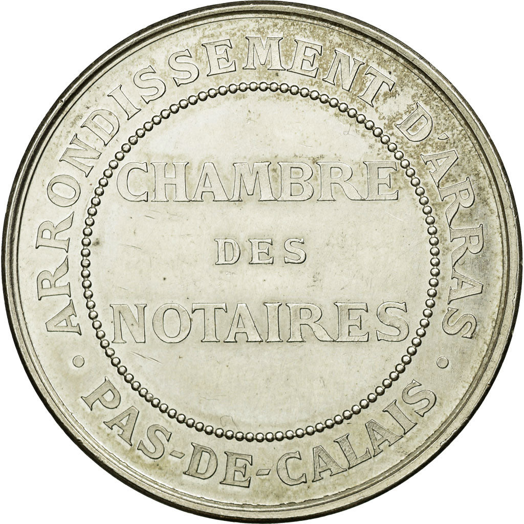 France, Token, Notary, MS(60-62), Silver, Lerouge:20