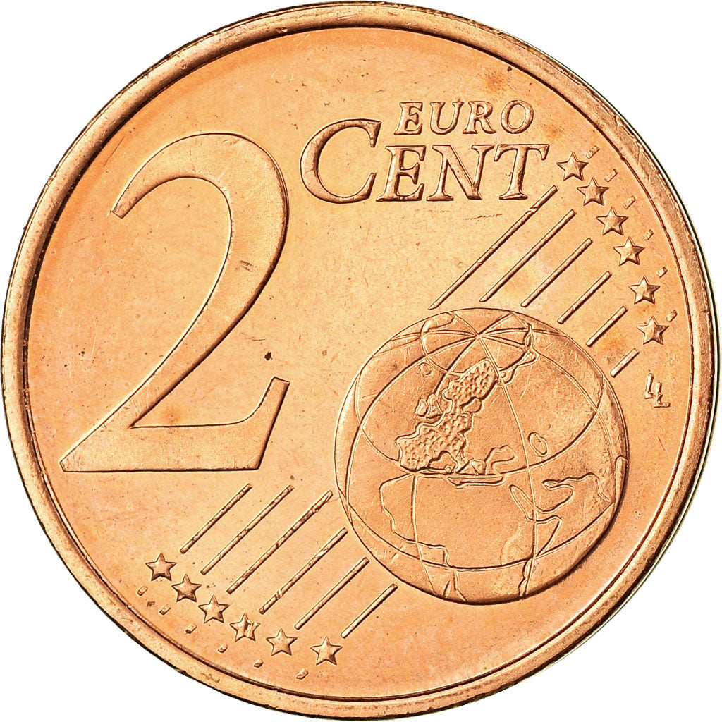 Finland, 2 Euro Cent, 2001, AU(55-58), Copper Plated Steel, KM:99