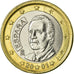 Spanje, Euro, 2001, ZF, Bi-Metallic, KM:1046