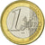 Spain, Euro, 2001, EF(40-45), Bi-Metallic, KM:1046