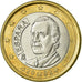 Hiszpania, Euro, 2002, Madrid, EF(40-45), Bimetaliczny, KM:1046