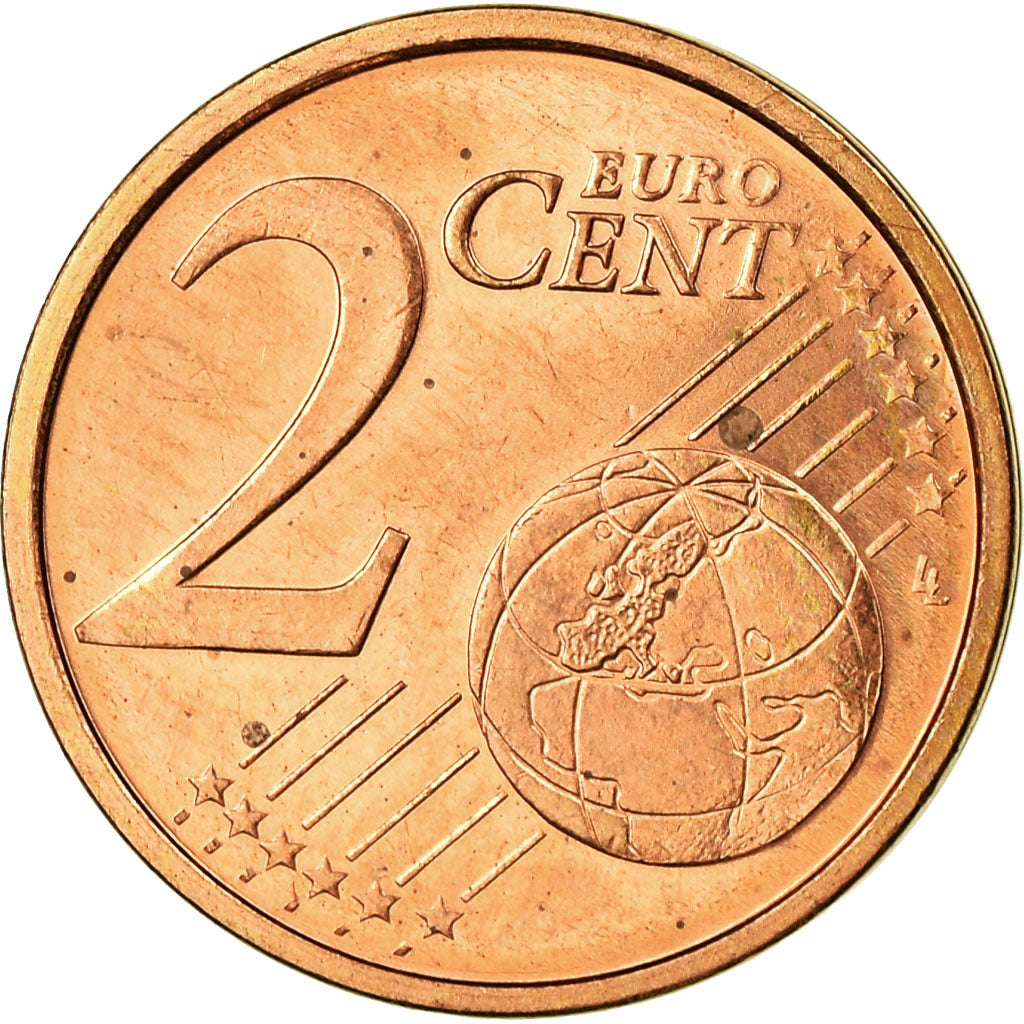 Federale Duitse Republiek, 2 Euro Cent, 2002, ZF, Copper Plated Steel, KM:208
