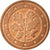 GERMANY - FEDERAL REPUBLIC, 2 Euro Cent, 2002, EF(40-45), Copper Plated Steel