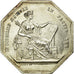 France, Token, Notary, MS(60-62), Silver, Lerouge:19a