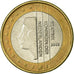 Netherlands, Euro, 2002, EF(40-45), Bi-Metallic, KM:240