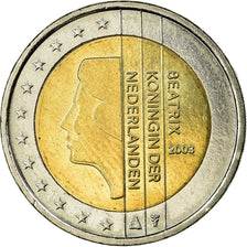 Netherlands, 2 Euro, 2003, EF(40-45), Bi-Metallic, KM:241