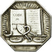 France, Token, Justice, EF(40-45), Silver