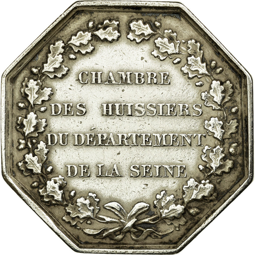 France, Token, Justice, EF(40-45), Silver